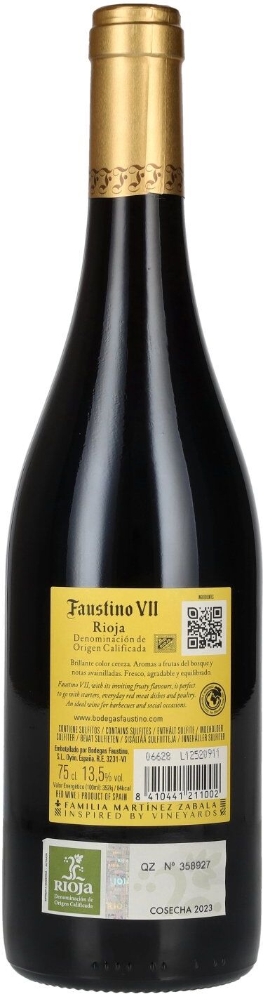 Bodgeas Faustino Faustino VII Tempranillo Rioja DOC 2023 13,5% Vol. 0,75l