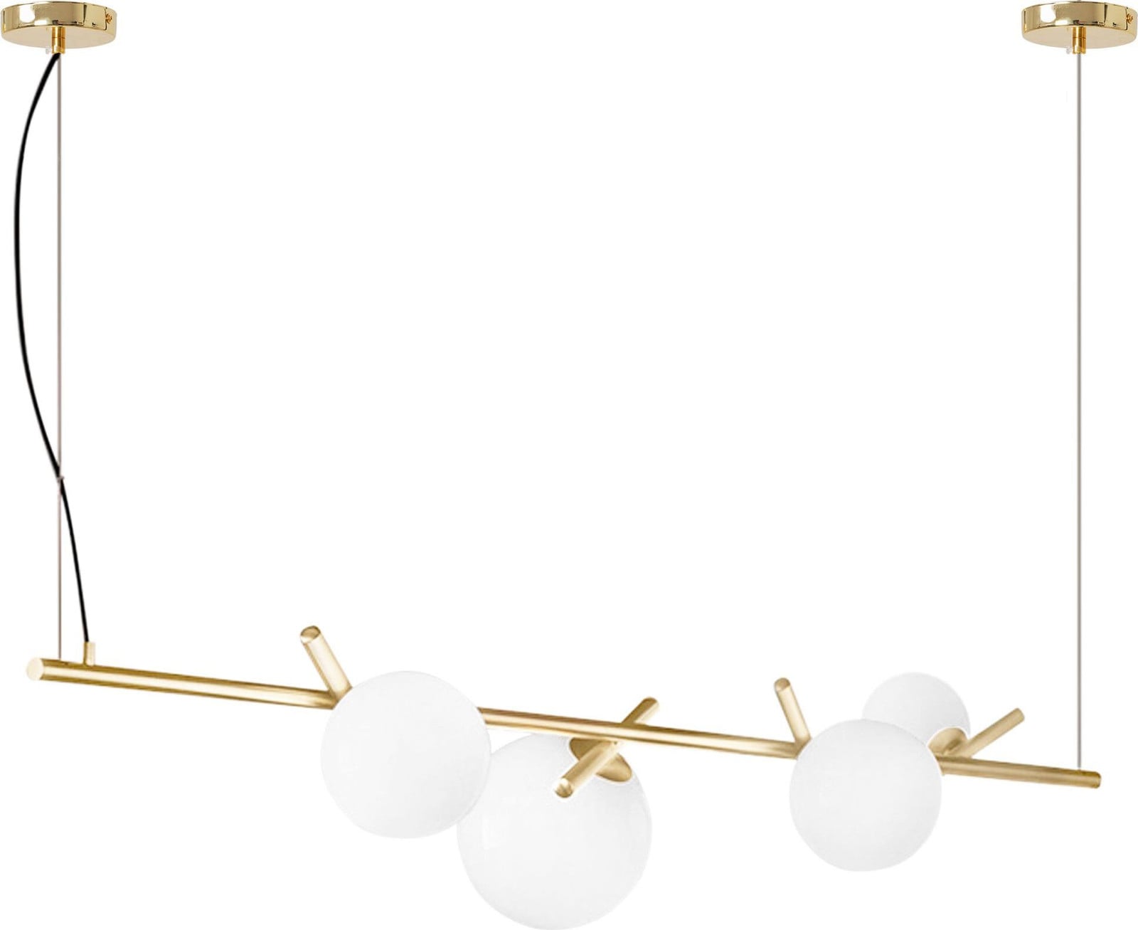 Toolight Hanglamp APP1665-4CP Goud