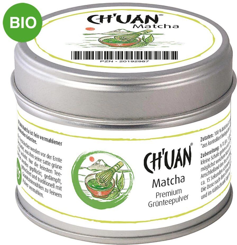 Schoenenberger Ch’uan Matcha Premium Grünteepulver 30g