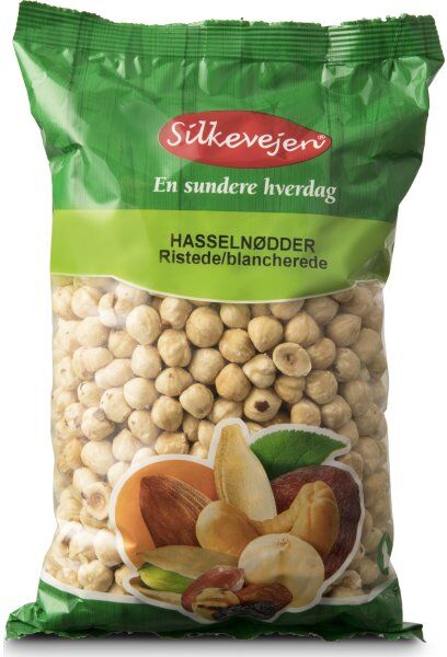 Silkevejen Hasselnødder Ristede, 1 Kg