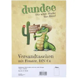dundee Versandtaschen DIN C4 weiß