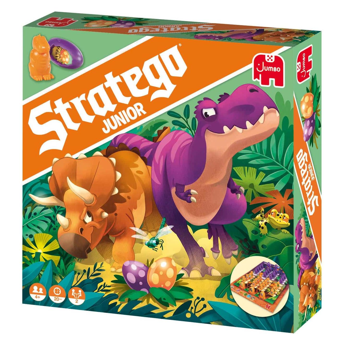 Jumbo Stratego Junior Dinos, d/f/i (Deutsch, 2 Spieler) (19959)