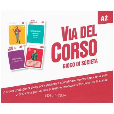 Via del corso A2 - Il gioco di società, Taschenbuch von , Edilingua Edizioni