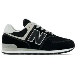 New Balance Unisex für Kinder. GC574V1 Turnschuhe 574 schwarz (21), Wohnung, Schnürsenkel, Lässig, Sportlich, Kinderbekleidung