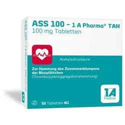 ASS 100-1A Pharma TAH Tabletten 50 St