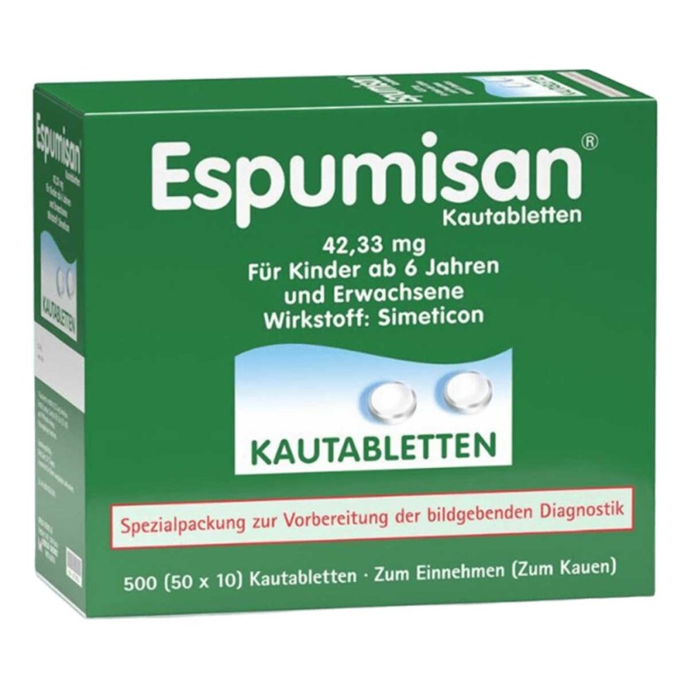 BERLIN-CHEMIE AG Espumisan Kautabletten für bildgebende Diagnostik 07108924