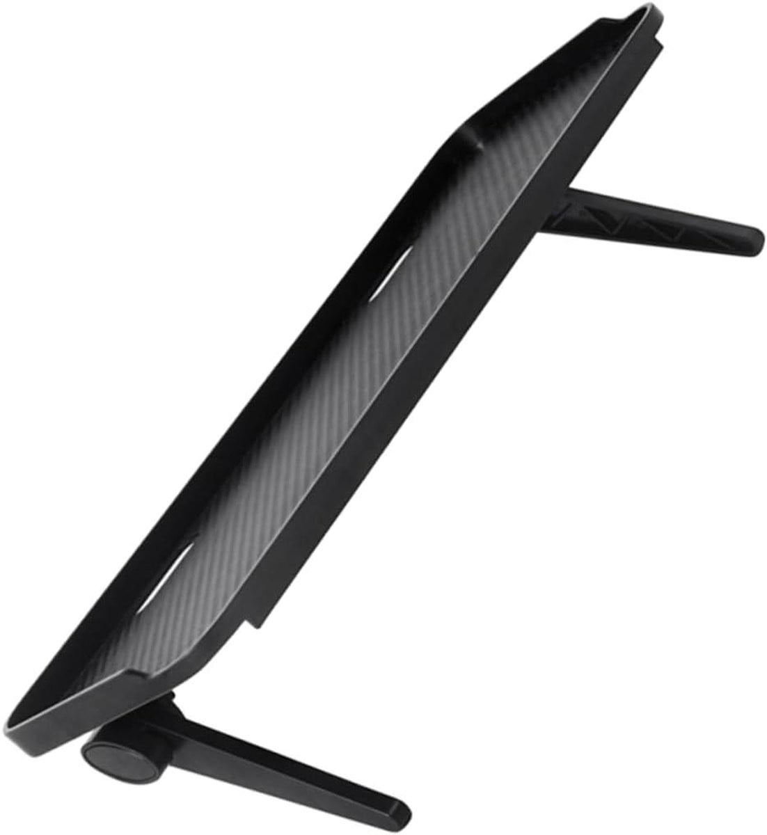Zwart Wandrek Opbergplank voor Router en Media zonder Boren - Breedte: 30 cm