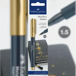Faber Castell Marker Metallics 1,5 mm hear of gold Blister