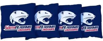 Skip's Garage South Alabama Blue Cornhole Bags