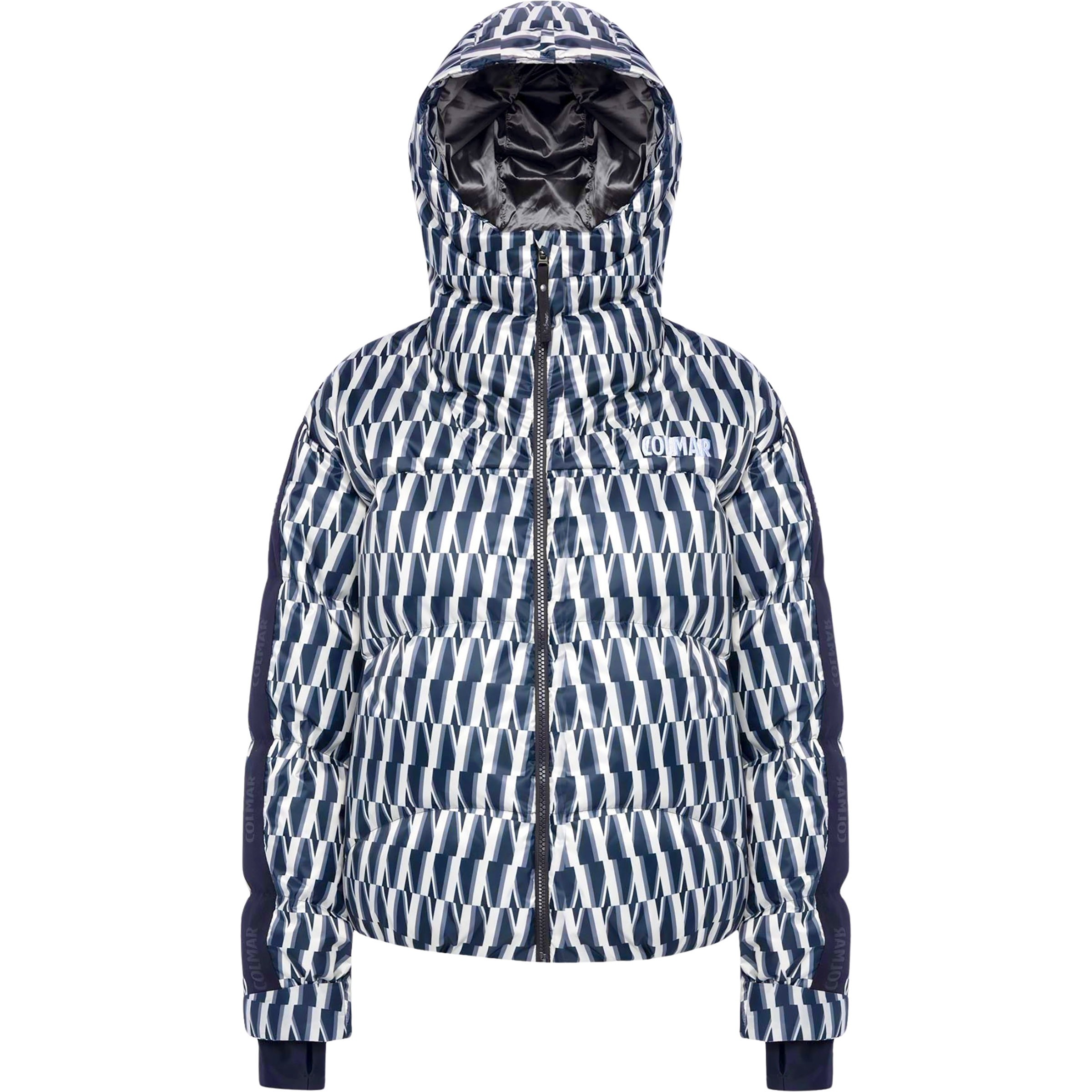 Colmar Cozy Chic Printed Damen Isolationsjacke blau Größe S Freeride | Skifahren Windabweisend