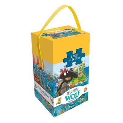 Mein Puzzle - Wolf auf Schatzsuche
