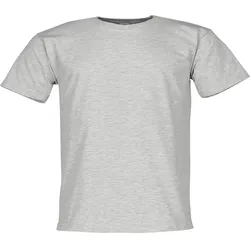 KIDS ICONIC 195 T | T-Shirt für Kinder – 100 % Baumwolle, Classic Fit, Unisex, Rundhals, Bequemes Basic Shirt für Alltag, Schule & Freizeit, graumeliert, 128