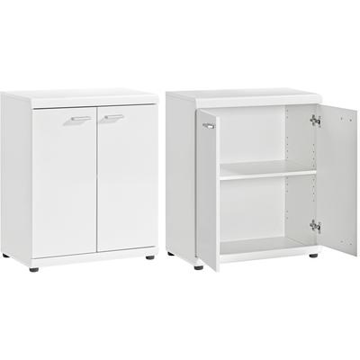 Sideboard PROCONTOUR "Sun BESTSELLER", weiß, B:60cm H:74cm T:35cm, Sideboards, Sideboard, Höhe 74cm, mit variabel verstellbaren Einlegeböden