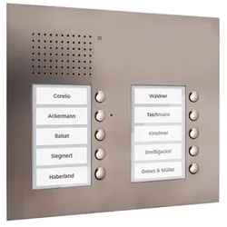 TCS Tür Control Audio Außenstation PUK 10 PUK10/2-ES