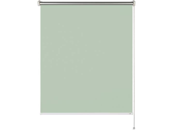 Seitenzugrollo Thermorollo Martha , grün, B:120cm H:150cm, Polyester, SCHÖNER WOHNEN-KOLLEKTION, Rollos, Seitenzugrollo, Schöner Wohnen Rollo, geklebt