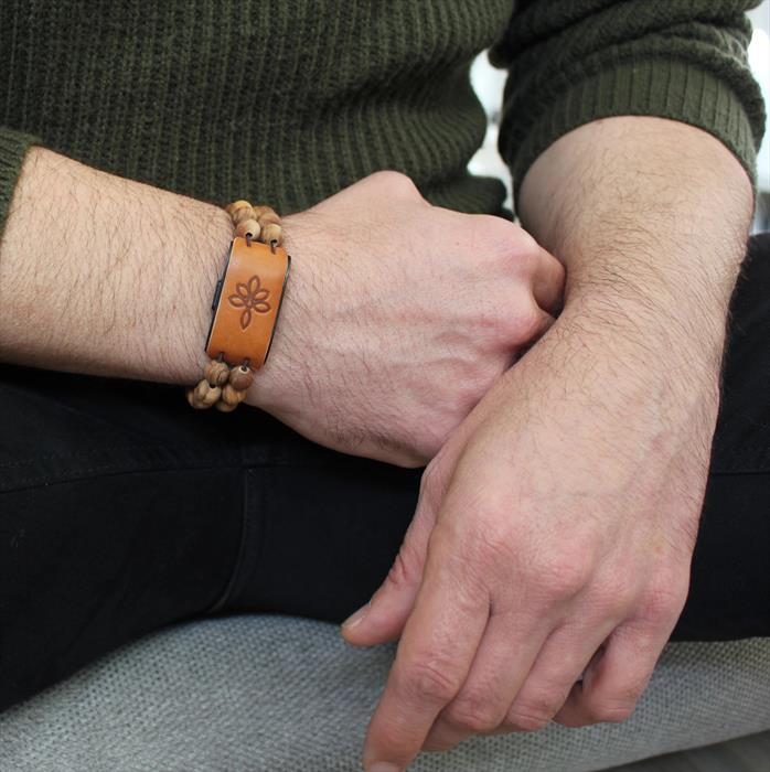 MYLUMI Bracciale Wellness Chakra Plus-ulivo Piccolo