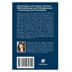 Lehrerinnen und Lehrer und ihre Wahrnehmung von Prüfungsangst - Erkennung und Pr, Schulbücher von Nada Kreidieh