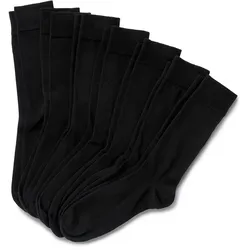 Tchibo - 7 Paar Socken - Herren - Gr. 41-43 - schwarz