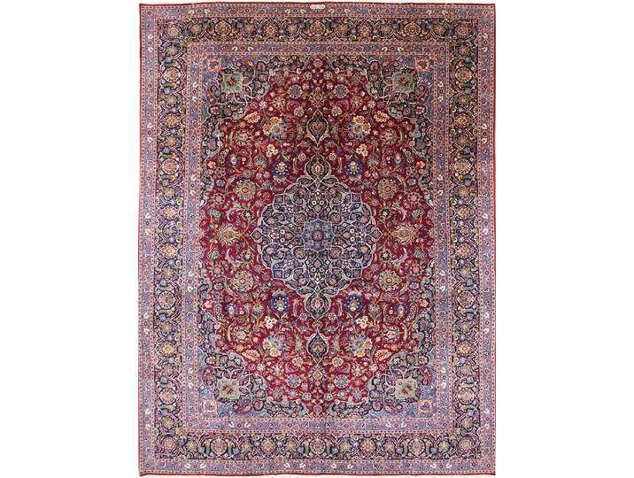 Keshan Antik Mansouri Teppich 312x427 Handgeknüpft Orientteppich Perserteppich