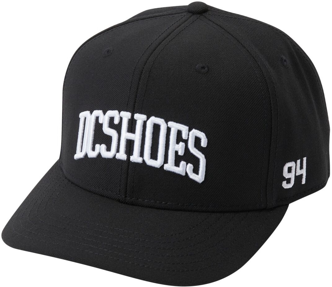 Snapback Cap DC SHOES "Semi-Pro", Herren, schwarz, Kunstfaser, Caps Snapback Cap schwarz Einheitsgröße