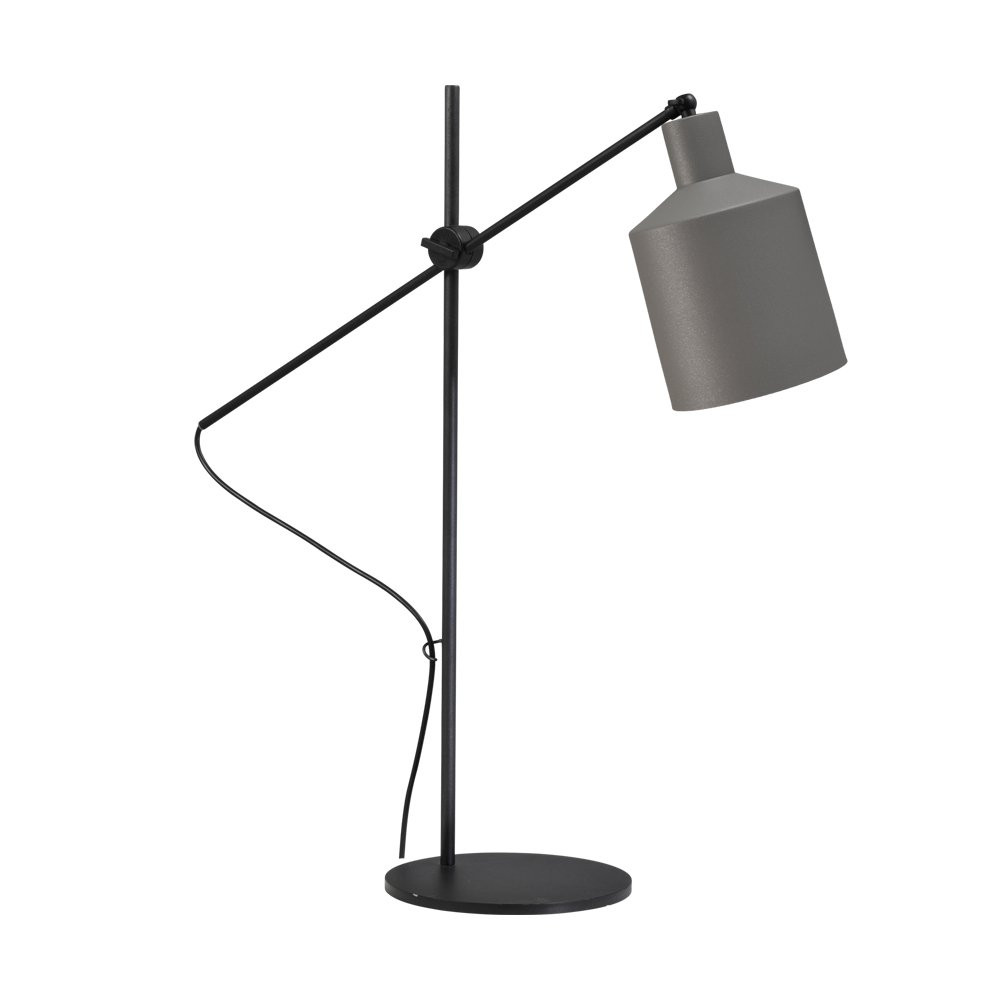 Masterlight Concepto leeslamp - Betongrijs - Modern tafellamp van metaal
