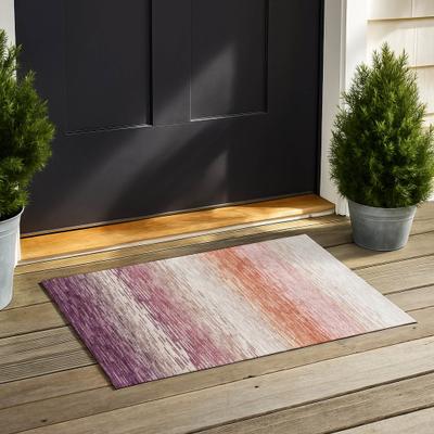Addison Rugs Machine Washable Indoor/ Outdoor Ombre Eliot Chantille Rug