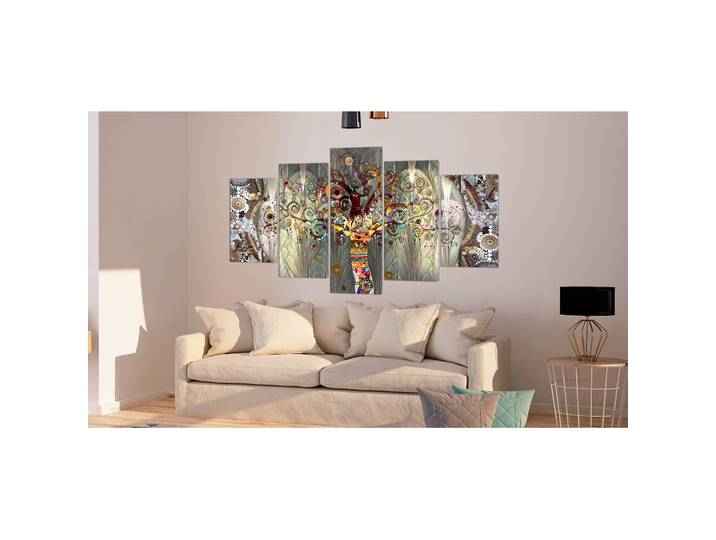 Tableau déco Tree of Life Lin Multicolore 200 x 100cm