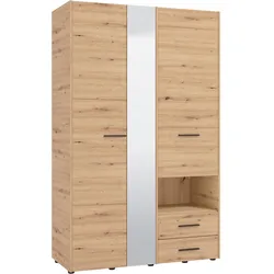 Kleiderschrank in Eiche Artisan