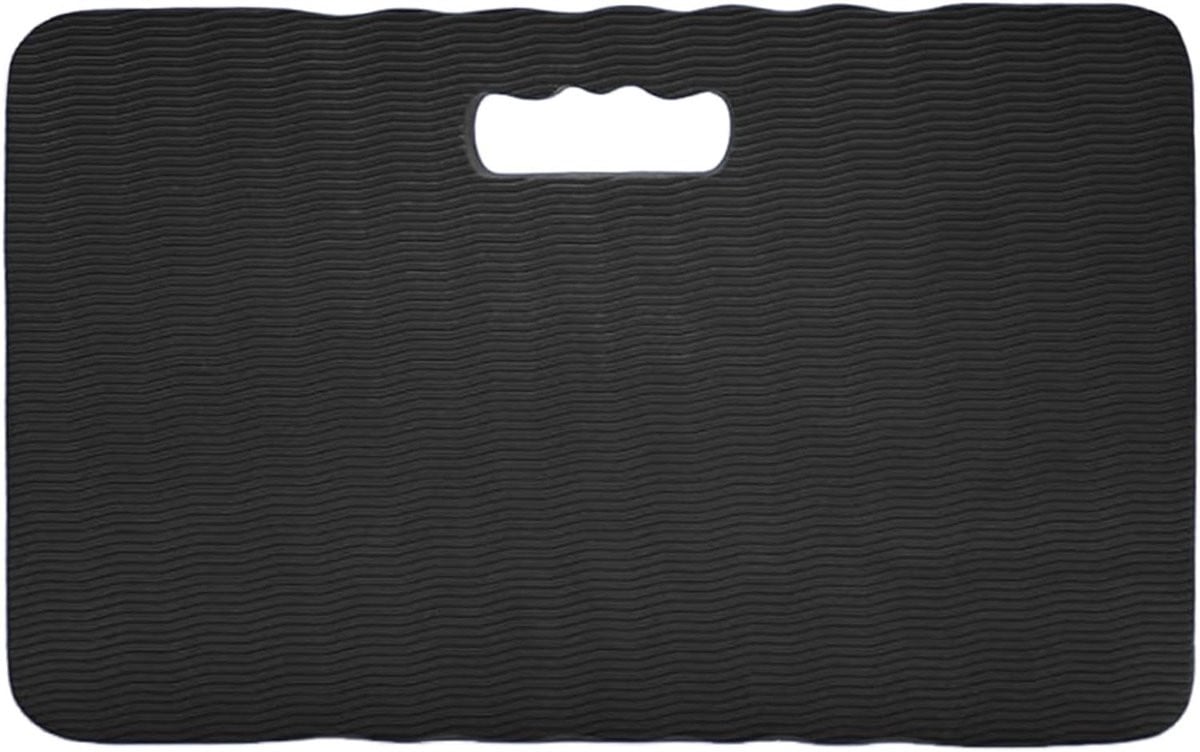 Comfortabel Kniekussen voor Klussen en Tuinwerk - Zwart - 46 x 28 cm