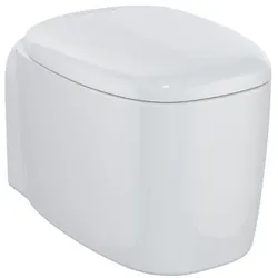 VitrA Plural Wand-Tiefspül-WC 7830B403-0075 weiß hochglanz, ohne Spülrand, verdeckte Befestigung