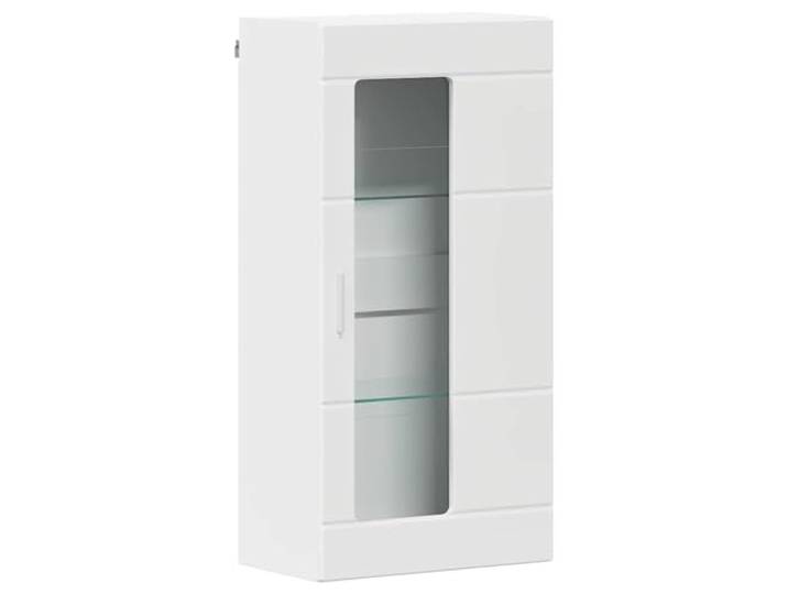 Makastle Wandschrank Weiß Holzwerkstoff 50x29x100 cm