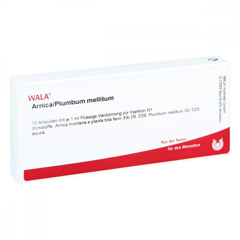 WALA Heilmittel GmbH Arnica/plumbum /mellitum Ampullen 01750720