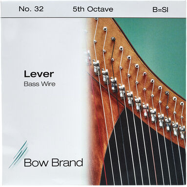 Bow Brand BW 5th B Harp Bass Wire No.32
