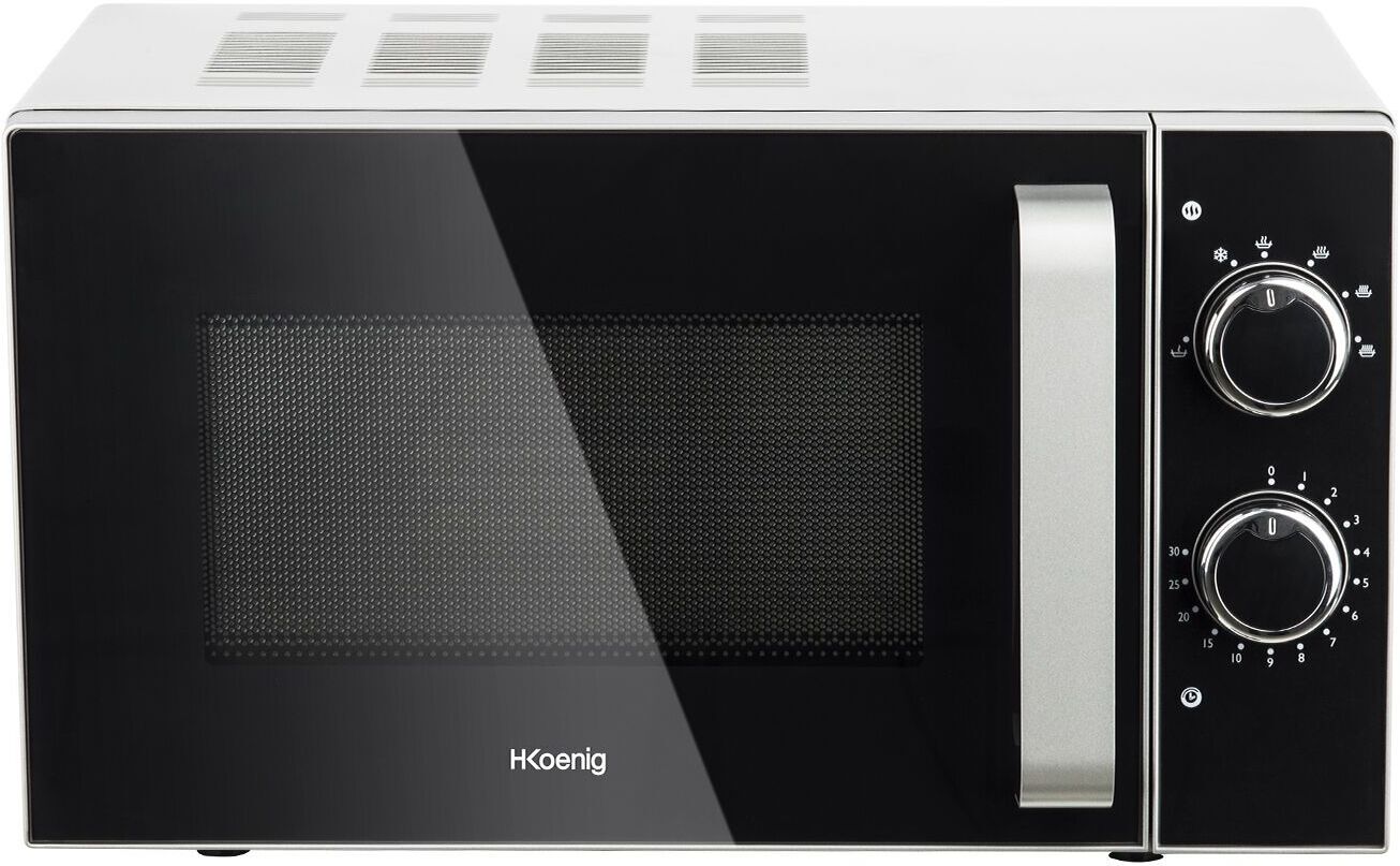H.Koenig VIO4 Mikrowelle   schwarz/silber - Refurbished