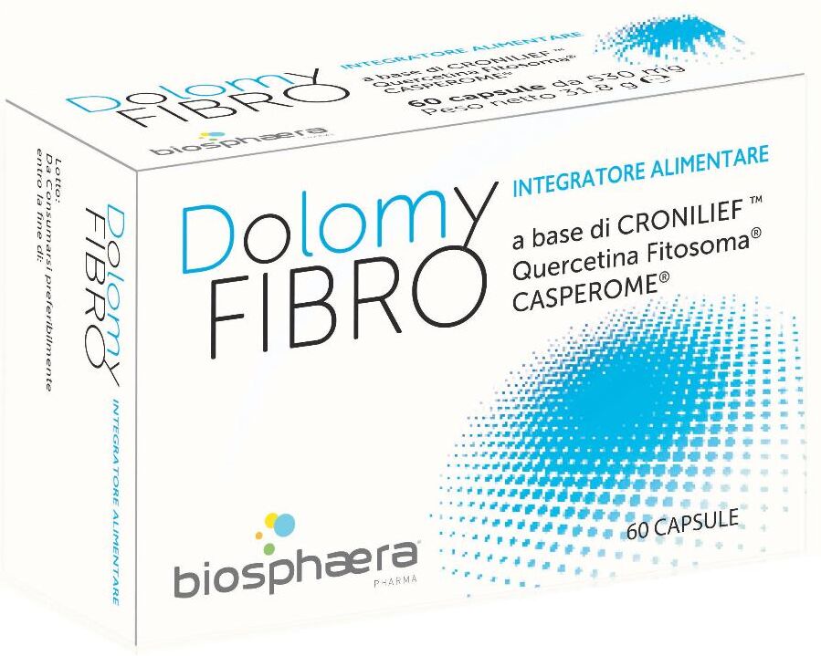 BIOSPHAERA PHARMA Srl DOLOMY Fibro 60Cps