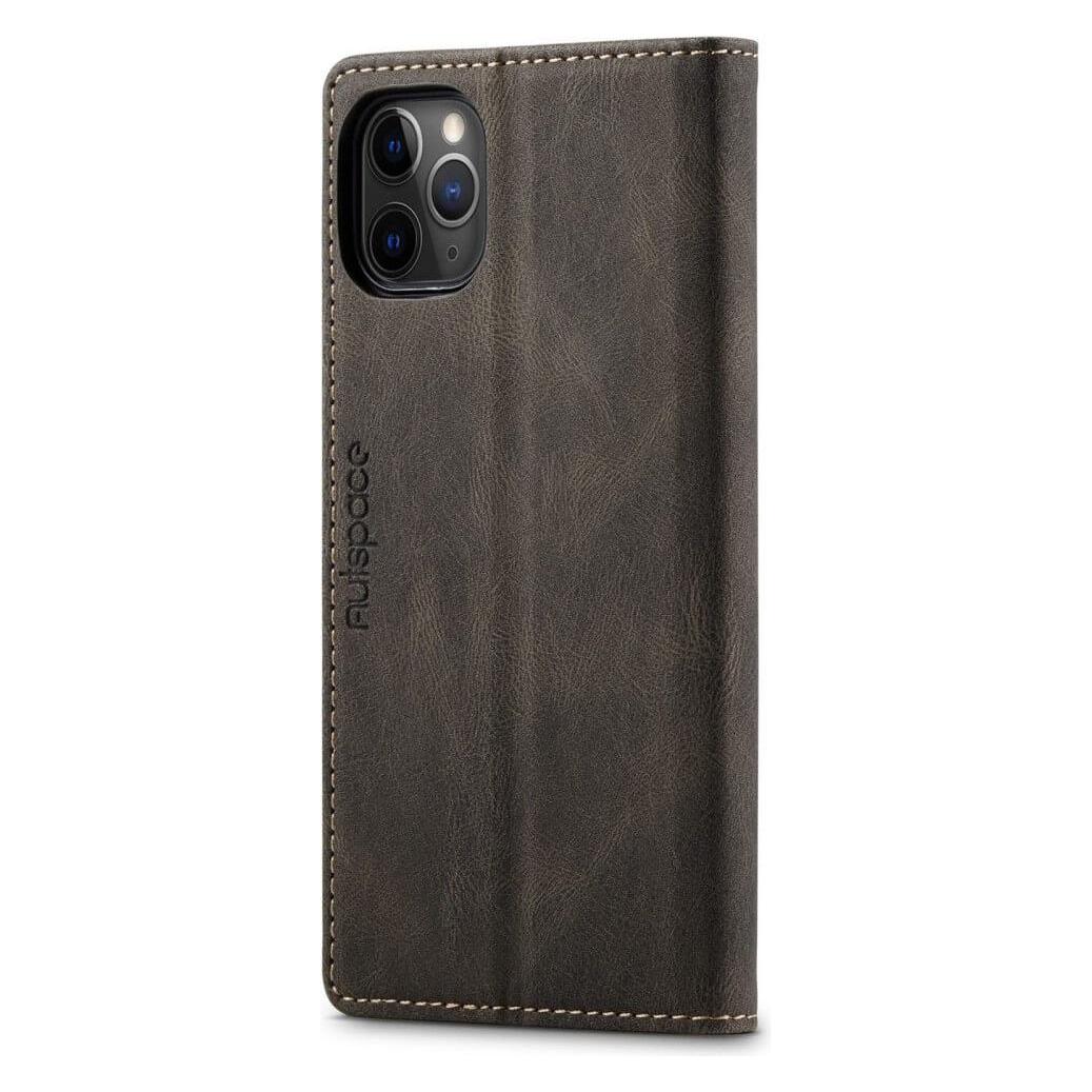 Cover-Discount iPhone 11 Pro - Vintage Flip Case Hülle grau (Apple iPhone 11 Pro) (101134243B)