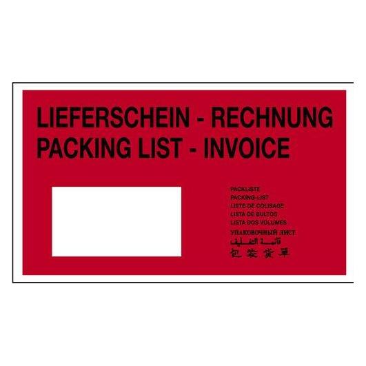 Raja Lieferschein PCL14LR 115 mm PE, Silikonpapier (PCL14LR)