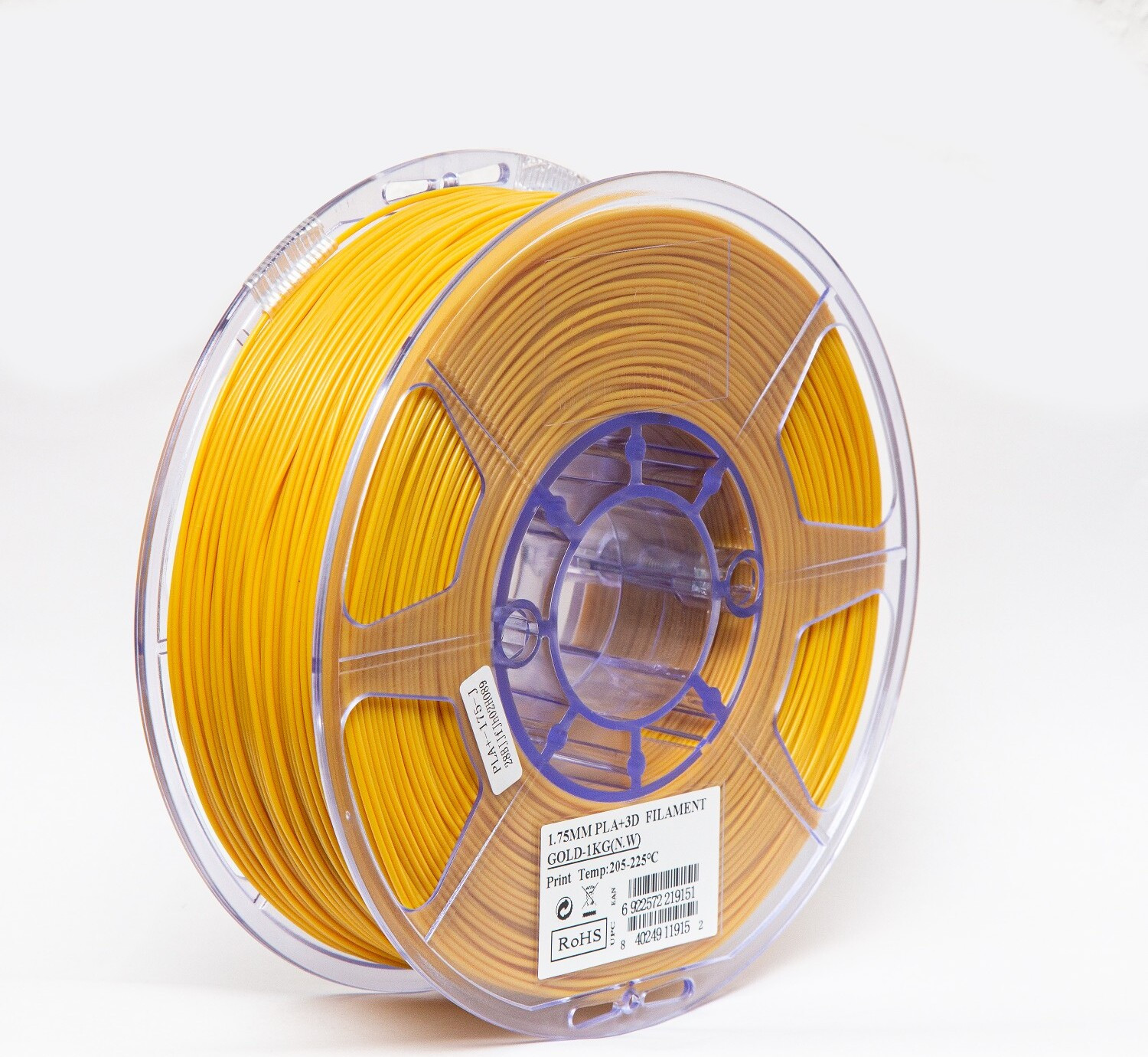 Esun 3D-filament PLA 1,75 mm 1 kg goud