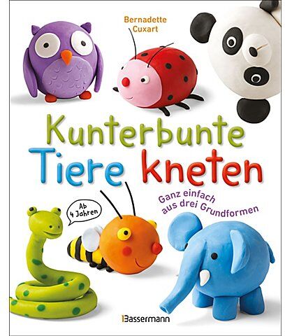 Buch "Kunterbunte Tiere kneten"