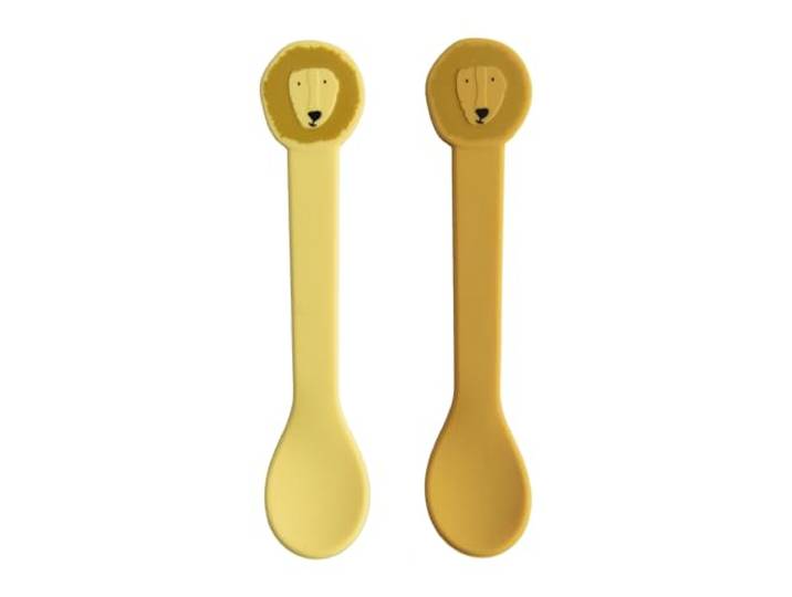 Lot de 2 cuillères en silicone Mr. Lion - Trixie