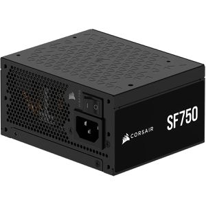 Corsair PC-Netzteil SF750 CP-9020284-EU, ATX 3.1, 750 Watt, vollmodular, Silent-Kühlung, DC/DC-Wandler, 80 Plus Platinum