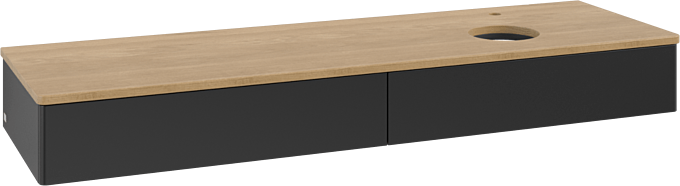 Villeroy und Boch Villeroy & Boch Antao Waschtischunterschrank 1600x190x500mm L16051PD mit Beleuchtung FK/AP: PD/1