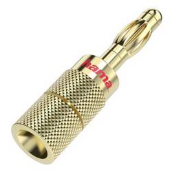 Hama 00205201 Audio Anschlusskabel Gold