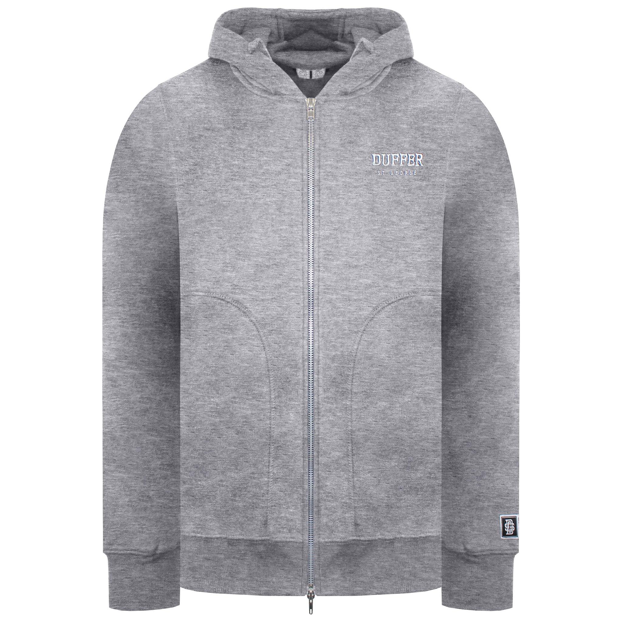 Duffer Legacy Herren Graue Trainingsjacke