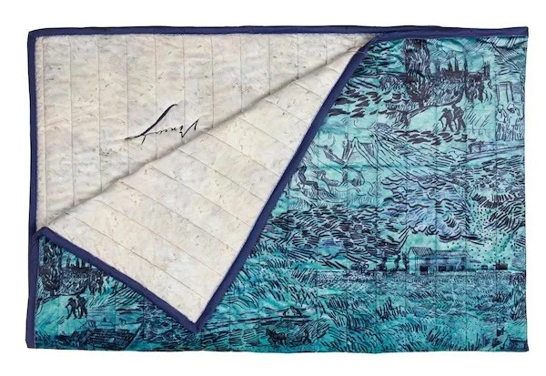 Beddinghouse x Van Gogh Museum Champs de Blé sprei Blauw