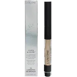 Lancôme, Highlighter + Bronzer, Fluido Evidenziatore Pelle Glow Clic (#04, 04, 04 Lumieres De Bronze, 04 Lumières de Bronze, Nr. 04, Światła Brązu, Highlighter, 2.40 ml)