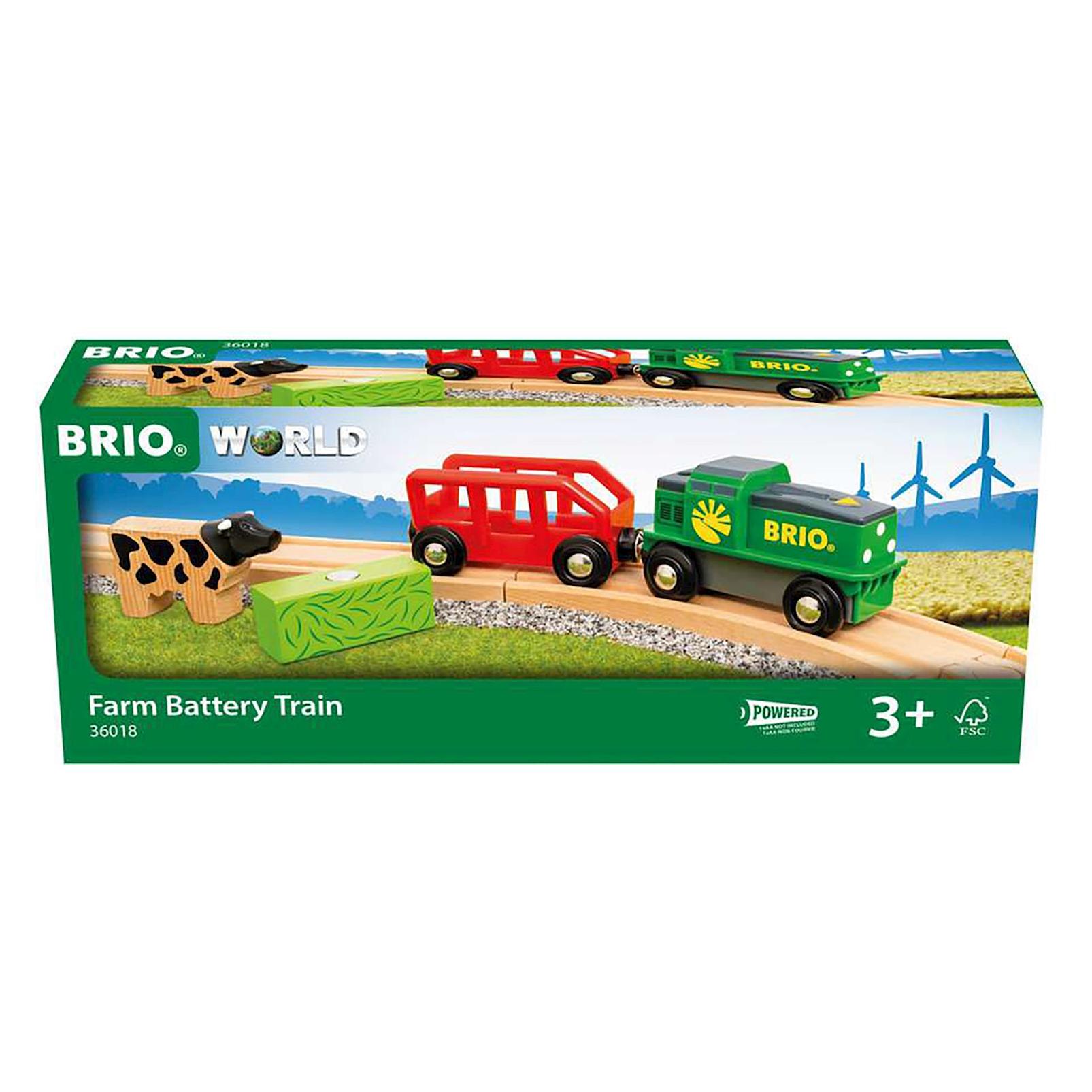 Brio Farm Battery Train (63601800)