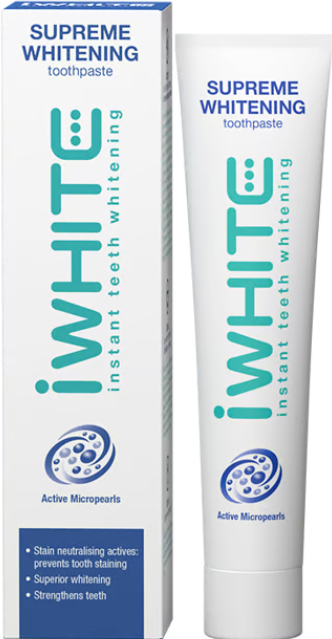 iWhite Supreme Whitening Pasta Dentes Branqueamento 75ml