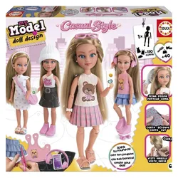 Educa Creative Set My Model Doll Design: lässiger Stil