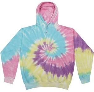 Tie-Dye CD877Y Youth Tie Dye Pullover Hoodie in Jellybean size XS 2-4 8777Y, T8777Y